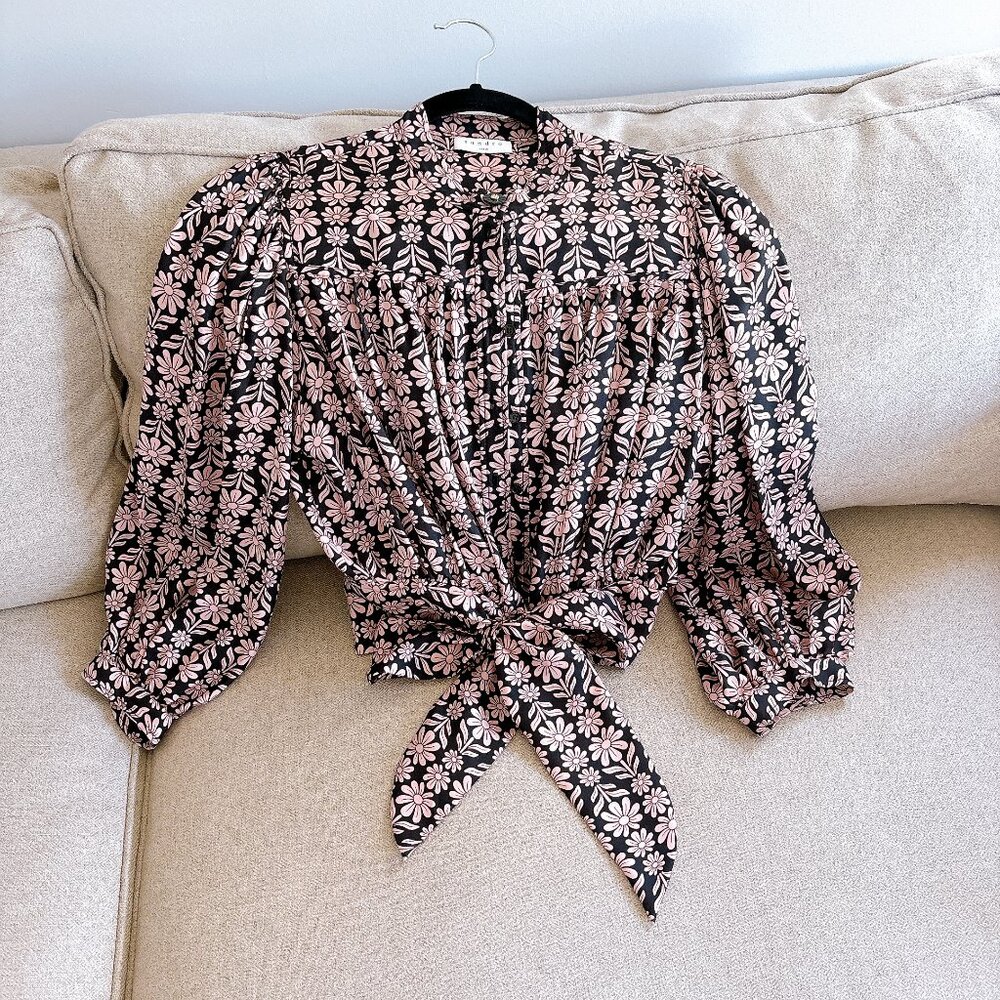 99% NEW SANDRO BLOUSE, SIZE S